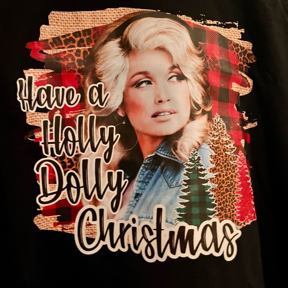 “Have a Holly Dolly Christmas” t-shirt